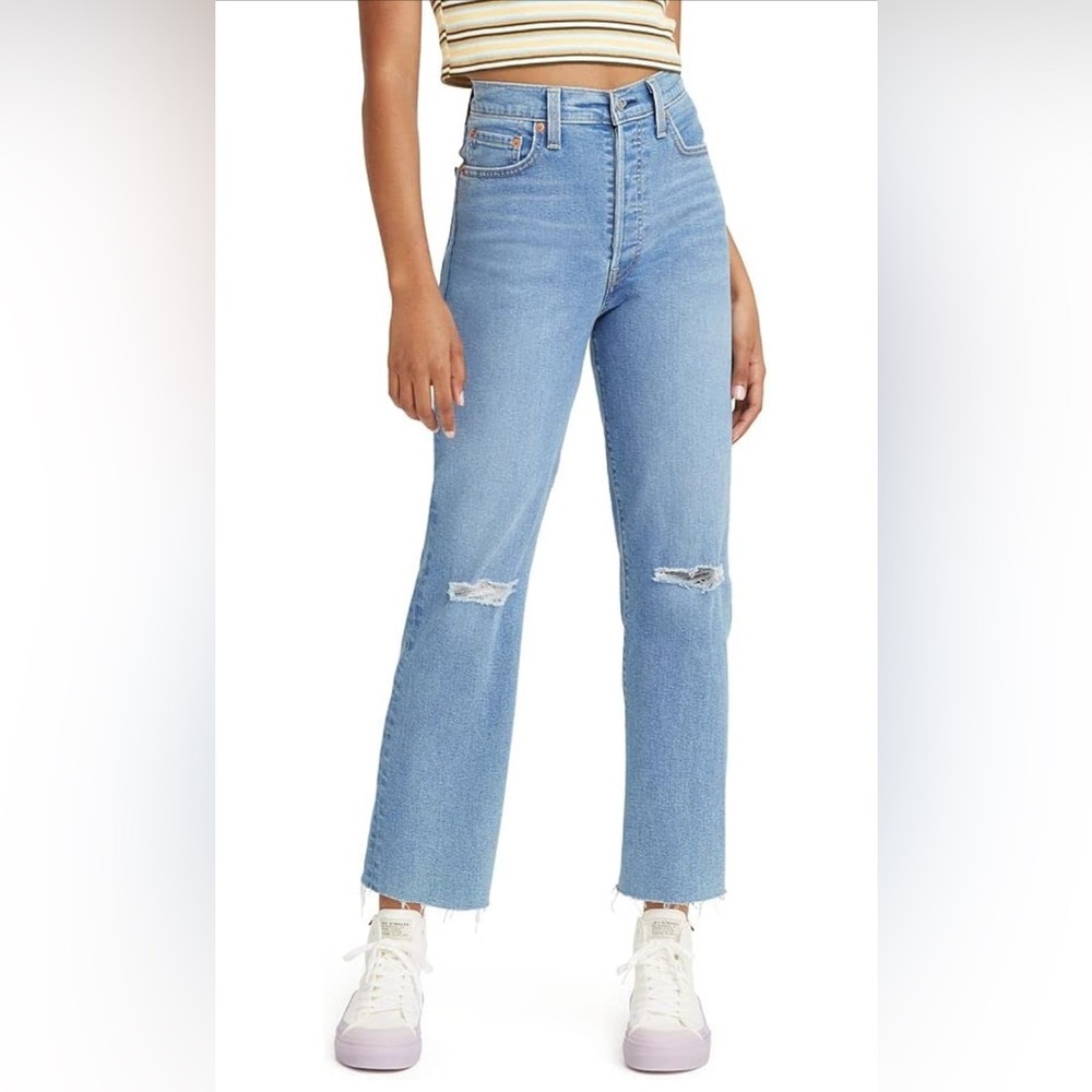 Levi's Women's Ribcage Straight Ankle Jeans, 26